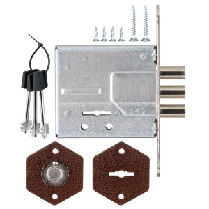Замок Sam (Сам) врезной сувальдный ЗВ8-8У/13 (без отв. планки), 3 кл. /79900/