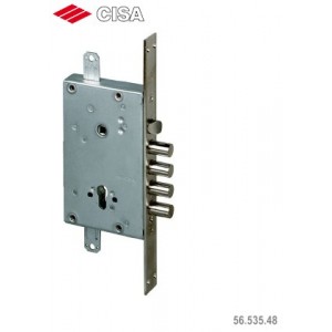Корпус Cisa (Чиза) врезного замка с защёлкой REVOLUTION PRO 56.535.48 (тех. упаковка)