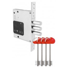 Замок Fuaro (Фуаро) врезной сувальдный MDV25/S-60.00.3R16 4key