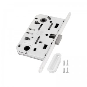 B06102.50.91.567 – Магнитный замок AGB Mediana Polaris для дверей под фиксатор WC, БЕЛЫЙ (BOX с ответной планкой)