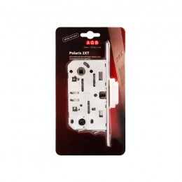 B06102.50.91.567 – Магнитный замок AGB Mediana Polaris для дверей под фиксатор WC, БЕЛЫЙ (BOX с ответной планкой)