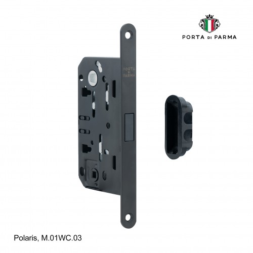 Защелка врезная магнитная под фиксатор Porta Di Parma, Polaris M.01WC.03, Чёрный