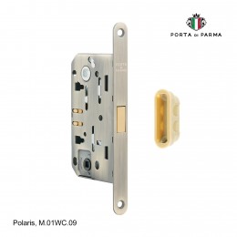 Защелка врезная магнитная под фиксатор Porta Di Parma, Polaris M.01WC.09, Матовая бронза