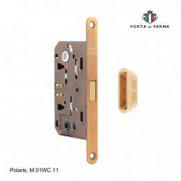 Защелка врезная магнитная под фиксатор Porta Di Parma, Polaris M.01WC.11, Матовый кофе