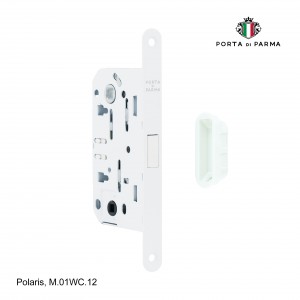 Защелка врезная магнитная под фиксатор Porta Di Parma, Polaris M.01WC.12, Белый