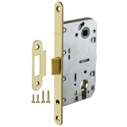Корпус Fuaro (Фуаро) врезного замка c защёлкой PLASTP85C-50 (P85C-50) SG матовое золото