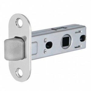 Защелка Punto (Пунто) PLASTPL45-R20 (PL45-R20) (врезная) SN мат. никель тех.упаковка без ответной планки