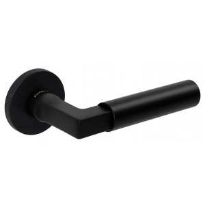 Дверная ручка Extreza STEM-R16-F22 (STEM 135) черный матовый
