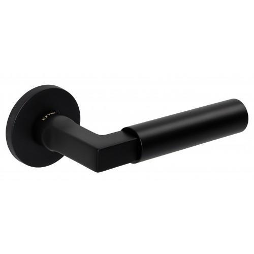 Дверная ручка Extreza STEM-R16-F22 (STEM 135) черный матовый